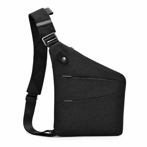 Men’s Oxford fabric crossbody sling bag for wholesale buyers