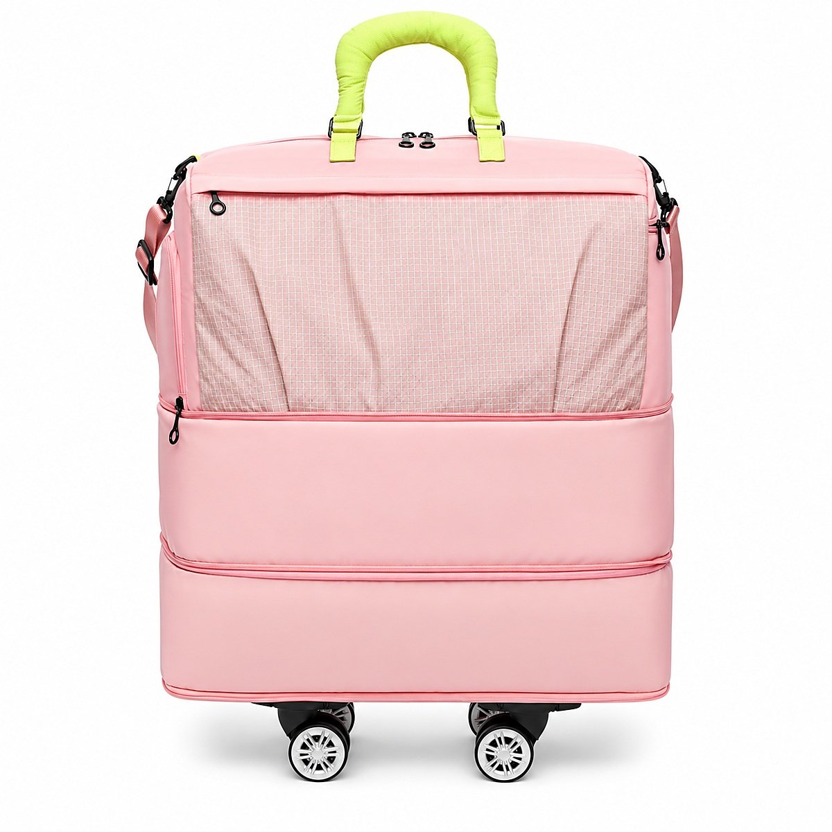 Expandable Nylon Wheeled Travel Bag for wholesale and private label buyers