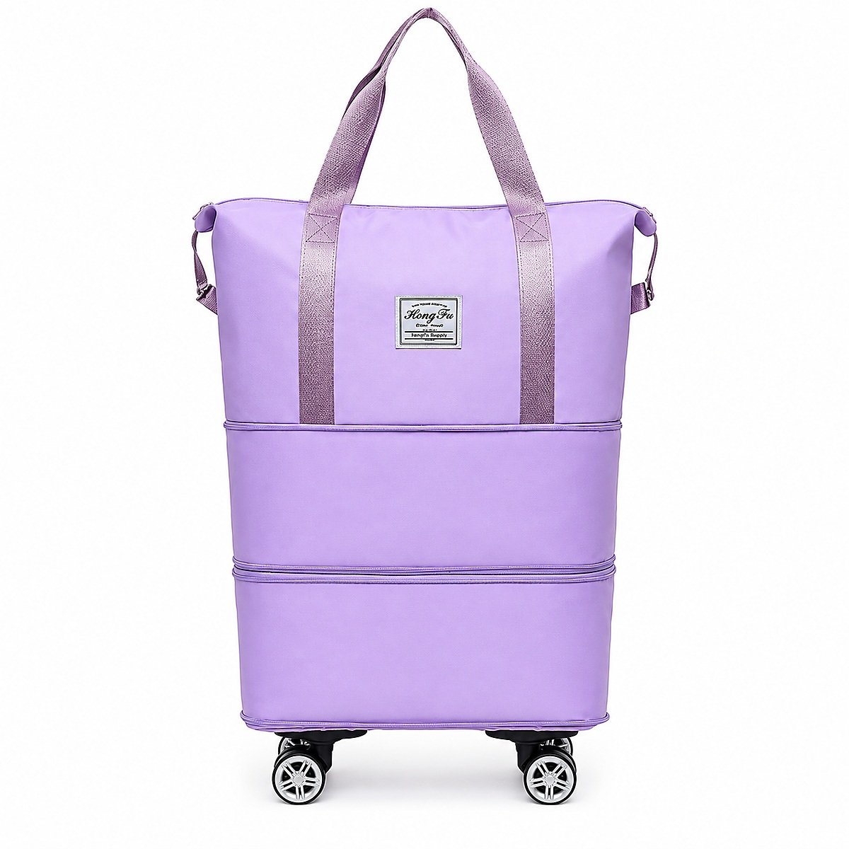 Expandable Oxford fabric wheeled travel bag for wholesale buyers